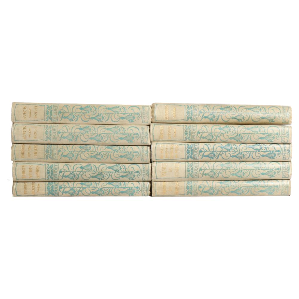 LIBRARY SET OF 10 BOOKS BY ALPHONSE