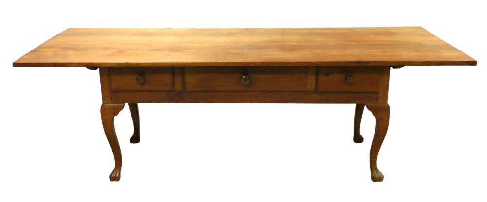 LIBRARY TABLE, CONTINENTAL, PLANK
