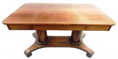 LIBRARY TABLE, EMPIRE STYLE, M