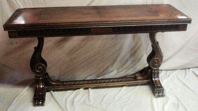 Library Table. From a Greenwich, CT