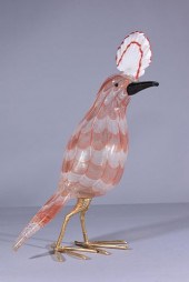 LICIO ZANETTI MURANO GLASS BIR
