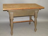 LIDDED DOUGH BOX ON LEGSca. 18