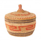 LIDDED MULTI-COLOR MAKAH PEOPL
