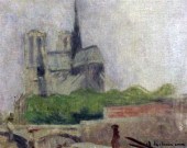 Liebermann oil on canvas laid