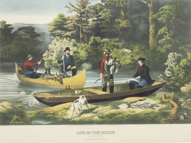 'LIFE IN THE WOODS, RETURNING TO