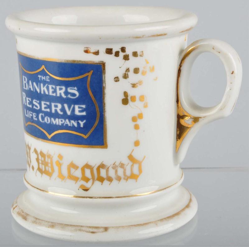 Life Insurance Shaving Mug. 