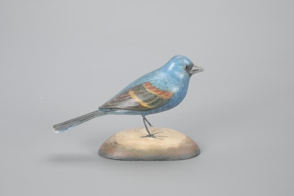 LIFE-SIZE BLUE GROSBEAKFrank S.