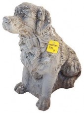 LIFE-SIZE CAST STONE GARDEN FI