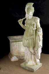 LIFE SIZE CAST STONE SCULPTURE