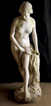 LIFE SIZE CAST STONE SCULPTURE
