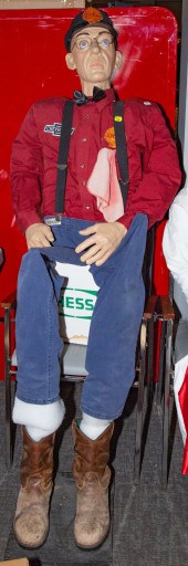 LIFE SIZE GAS STATION ATTENDAN