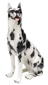 LIFE-SIZE ITALIAN CAST CERAMIC
