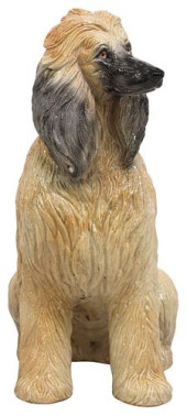 LIFE-SIZE ITALIAN GLAZED CERAM