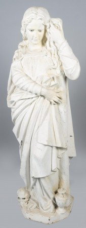 LIFE-SIZE LARGE RENAISSANCE ST
