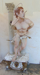 LIFE-SIZE SCULPTURE, "SAINT SE
