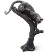 LIFE-SIZE SIGNED BARYE BRONZE
