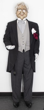 LIFE SIZE SOFT SCULPTURE OF A