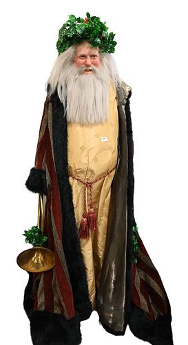 LIFELIKE AND LIFESIZE SANTA