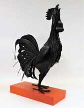 LIFESIZE AMERICAN CAWING BRONZ