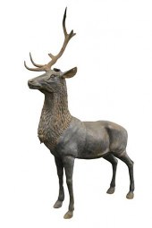 LIFESIZE OUTDOOR BRONZE FIGURE