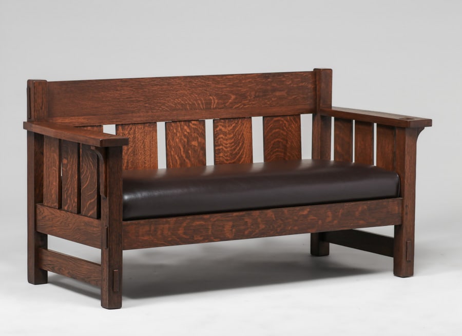 LIFETIME FURNITURE CO SLATTED BENCH