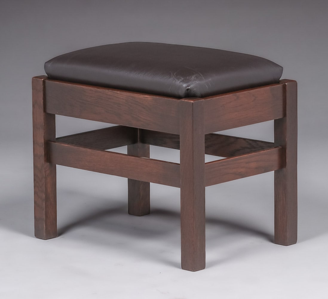 LIFETIME OAK FOOTSTOOL