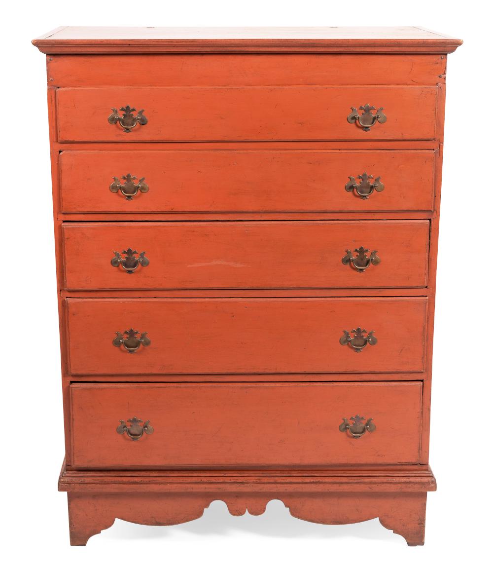 LIFT-TOP BLANKET CHEST NEW ENGLAND,