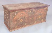 LIFT TOP BLANKET CHEST, PAINT