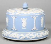 Light blue jasperware cheese d