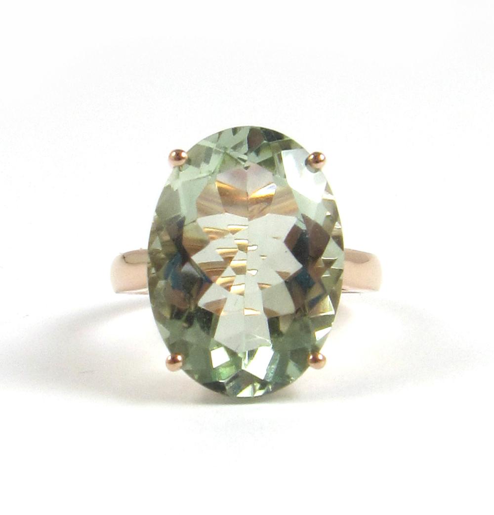 LIGHT BLUE/GREEN PRASIOLITE