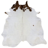 LIGHT BROWN &AMP; WHITE COWHID