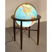 Light Up World Globe in Modern