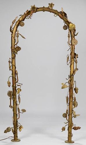 LIGHTED BRASS ARCHDecorative