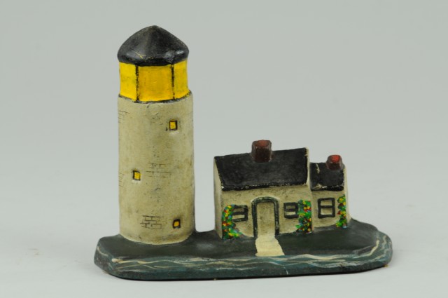LIGHTHOUSE DOORSTOP Cast iron