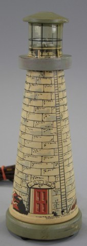 LIGHTHOUSE TABLE LAMP Boxed ex