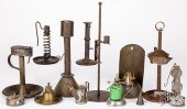 LIGHTING TO INCLUDE FAT LAMPS,