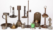 LIGHTING TO INCLUDE FAT LAMPS,