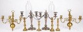 LIGHTING TO INCLUDE PAIR OF BR