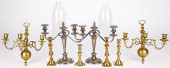 LIGHTING TO INCLUDE PAIR OF BR