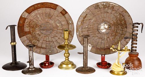 LIGHTING TO INCLUDE THREE