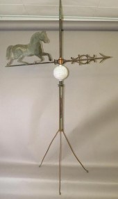 LIGHTNING ROD WITH RUNNING HOR