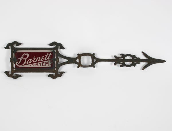 Lightning rod/weathervane cast