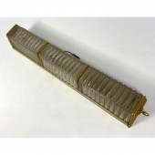 LIGHTOLIER Faceted Glass Long