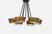 LIGHTOLIER, FLUSH-MOUNT CHANDE