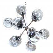 LIGHTOLIER MID-CENTURY CHROME