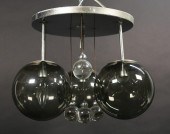 LIGHTOLIER MODERN CHROME 3 LIG