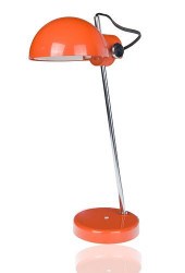 LIGHTOLIER ORANGE PAINTED META