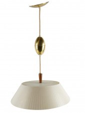 LIGHTOLIER PENDANT LIGHT, ATTR