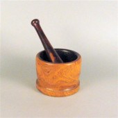 Lignum Vitae mortar and pestle