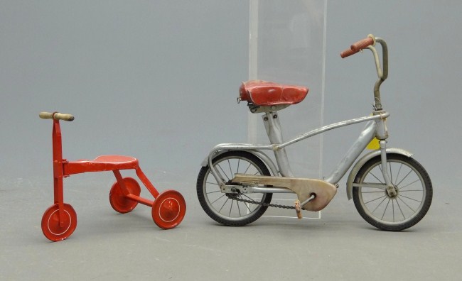 Lil Red Tricycle - art deco 5''